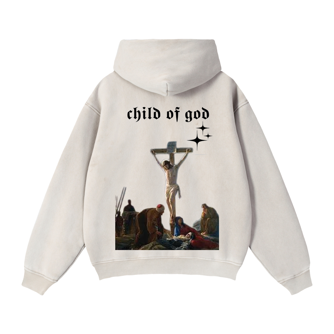 Zip-Through Boxy Fleece Hoodie