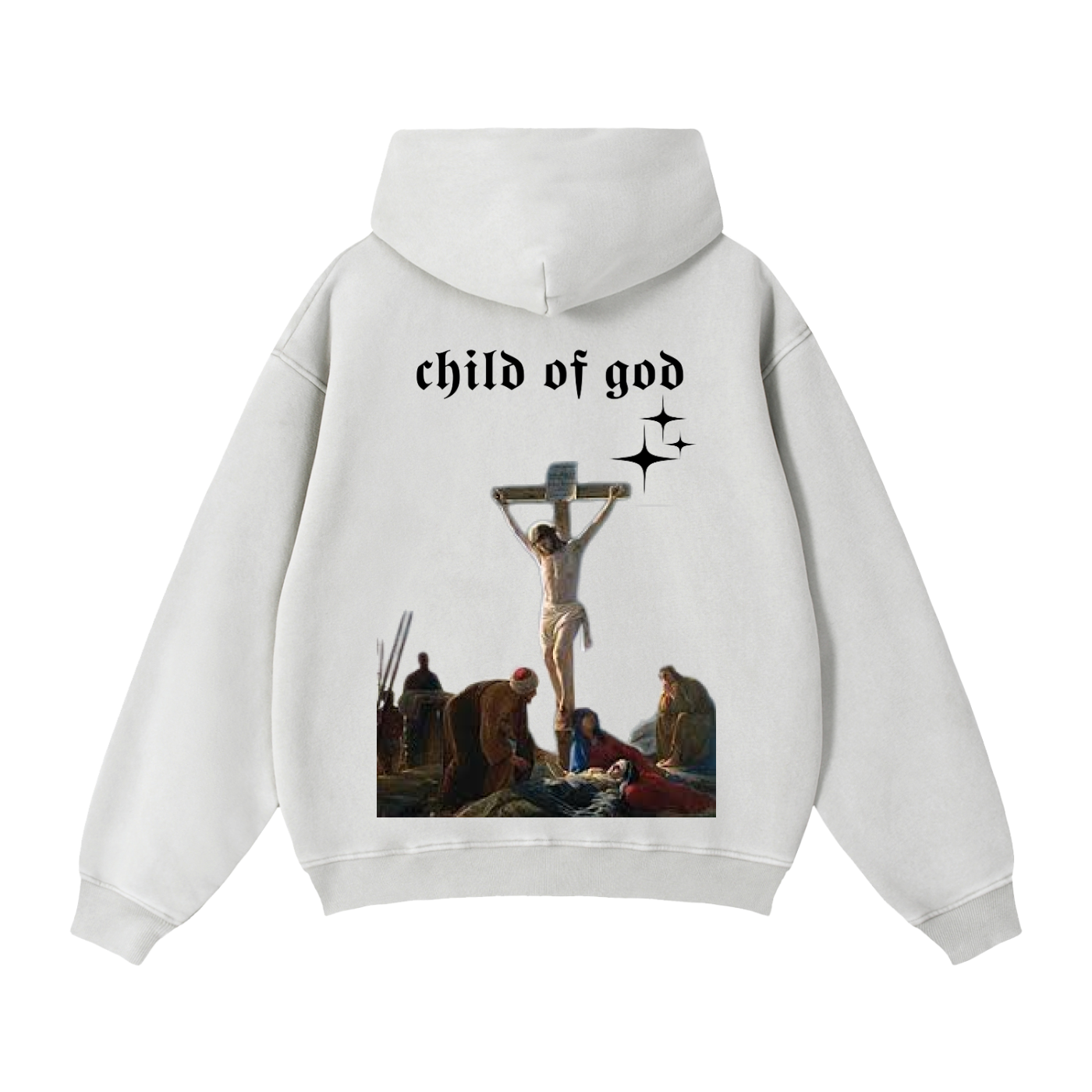 Zip-Through Boxy Fleece Hoodie